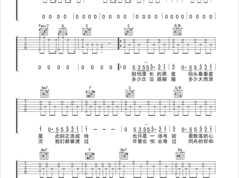 《醉赤壁》吉他谱_艾辰