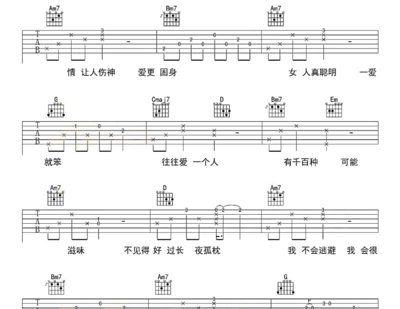 《妈妈 我要抱抱您》吉他谱_蒋姗倍