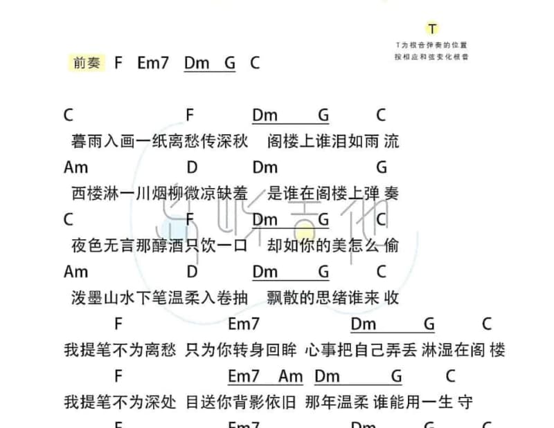 《爱的催眠师》吉他谱_蒋雪璇