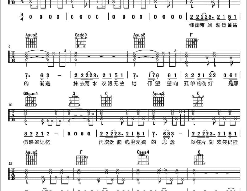 《Message Lover》吉他谱_金海心