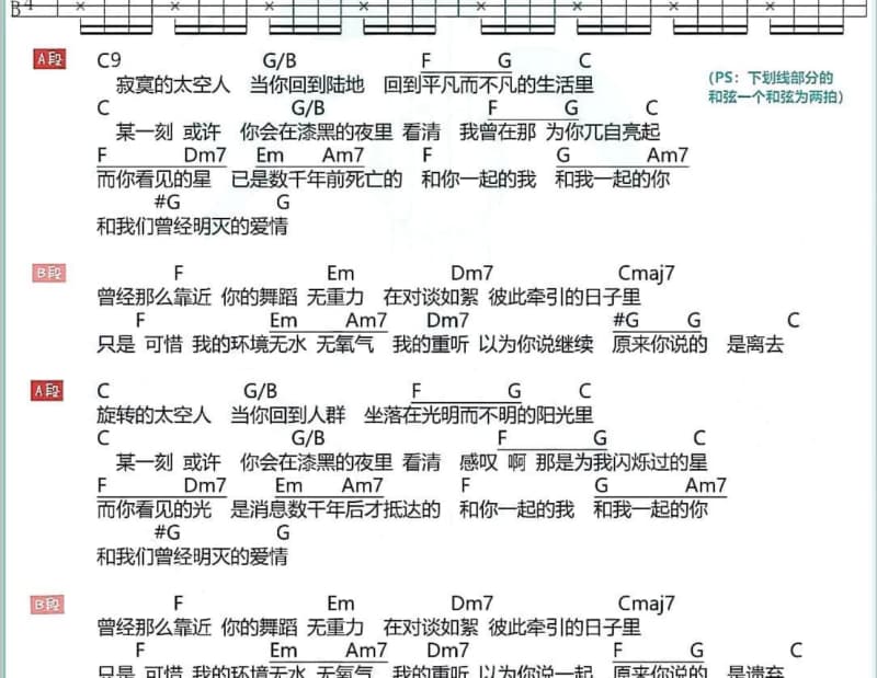 《小道理》吉他谱_金阳儿