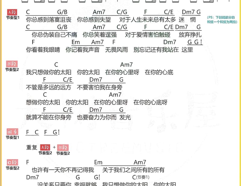 《见不上面面就招一招手》吉他谱_康园园