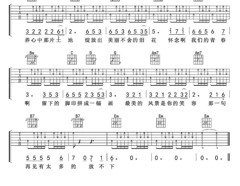 《柔情似水》吉他谱_李玲玉