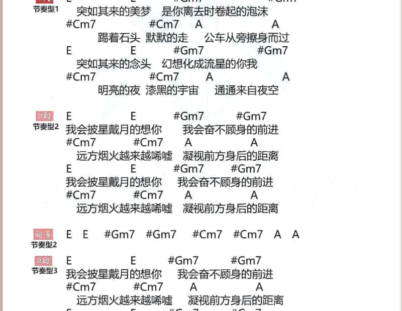 《月亮和兵》吉他谱_李娜