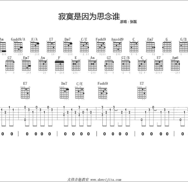 《克拉玛依》吉他谱_马条