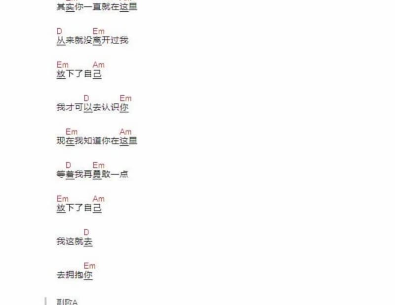 《一千年以后》吉他谱_李尤