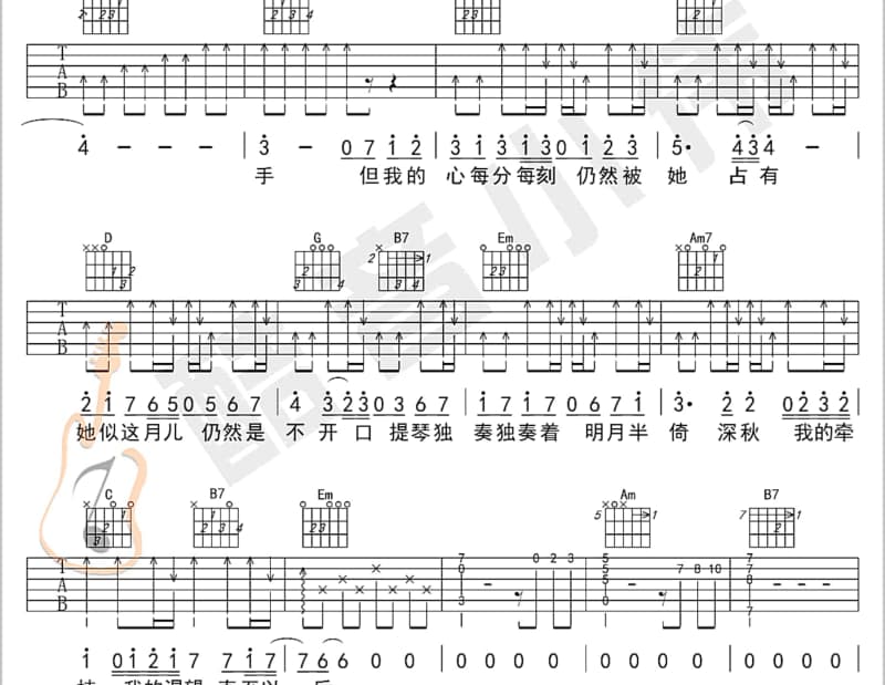 《百变女侠》吉他谱_林娜