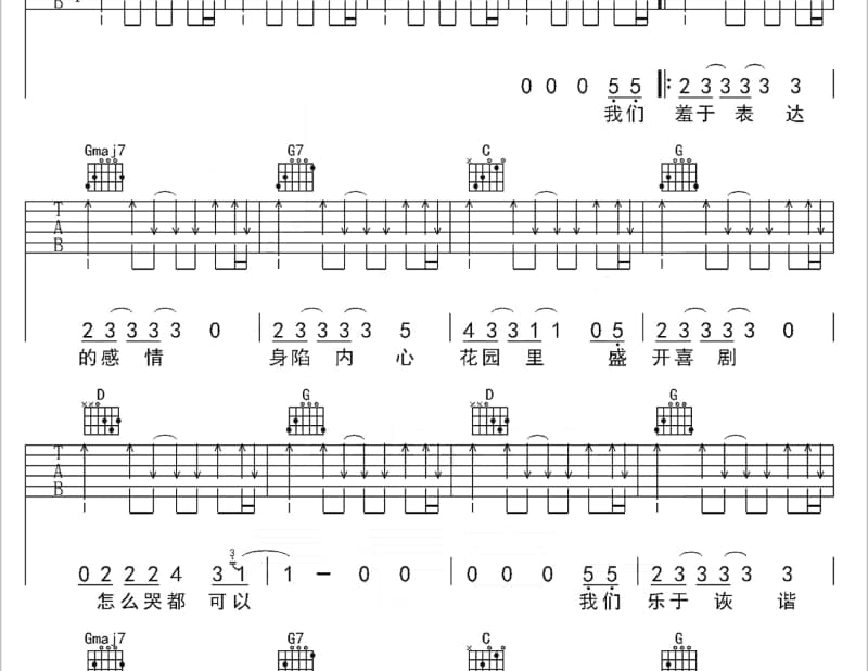 《红尘相思》吉他谱_流苏