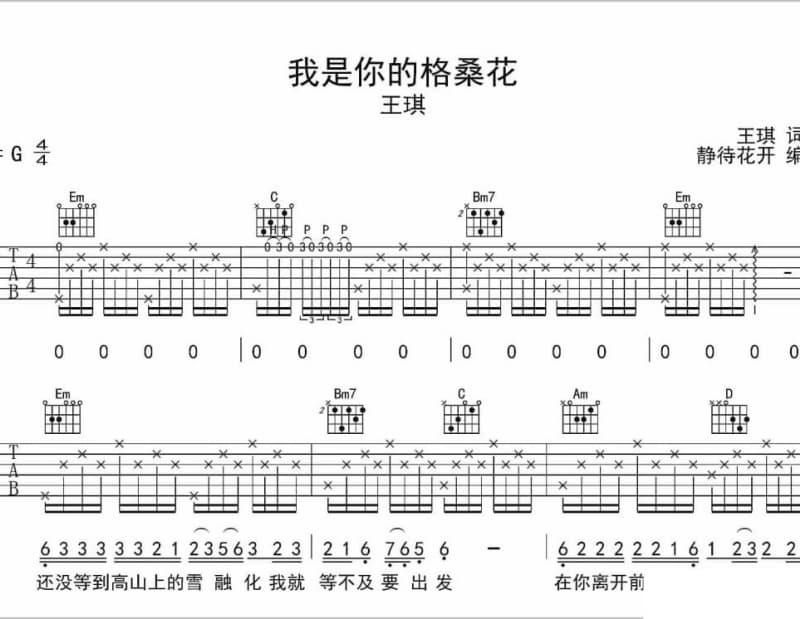 《What s Up》吉他谱_陆媛