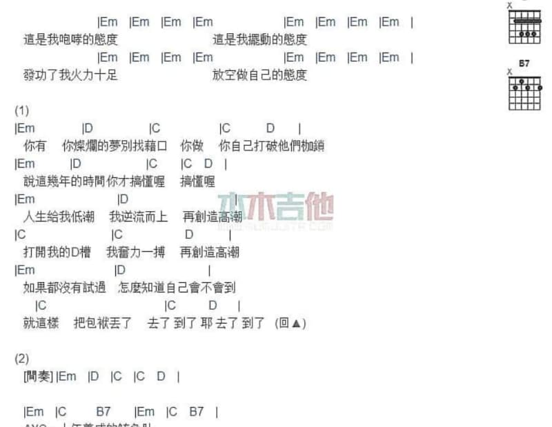 《天方夜谭漫游指南》吉他谱_洛天依