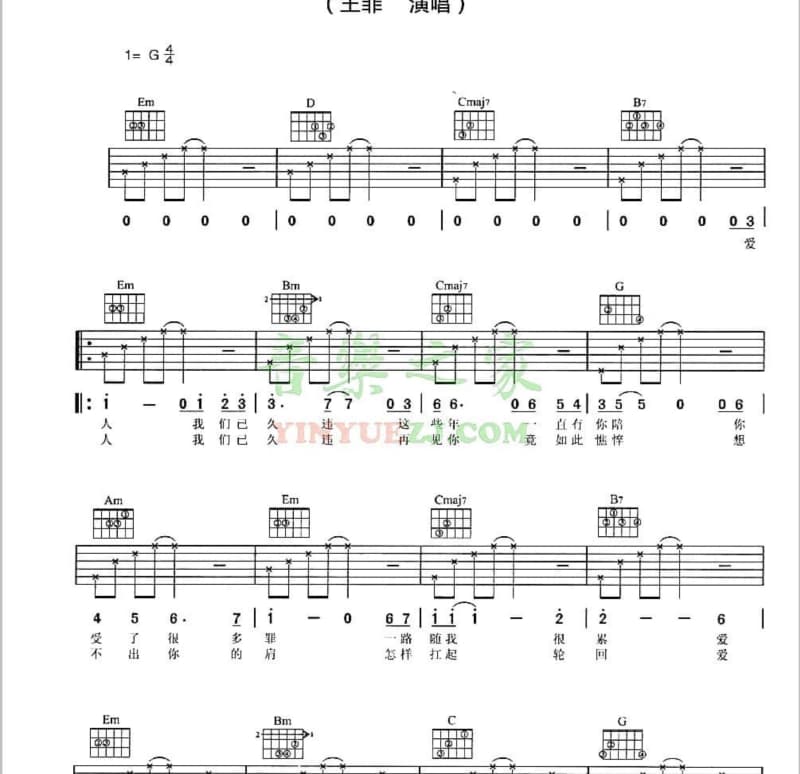 《你的名字叫善良》吉他谱_孟刚