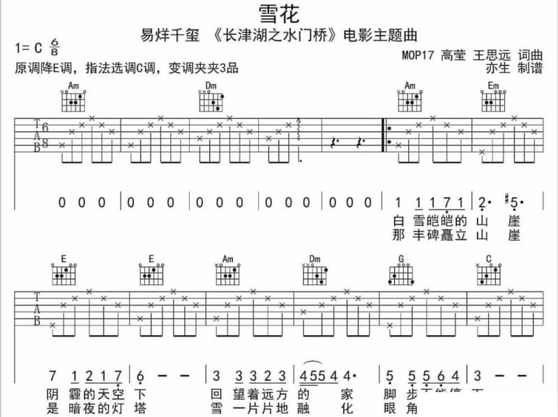 《别一言不合就逃离》吉他谱_黄文武