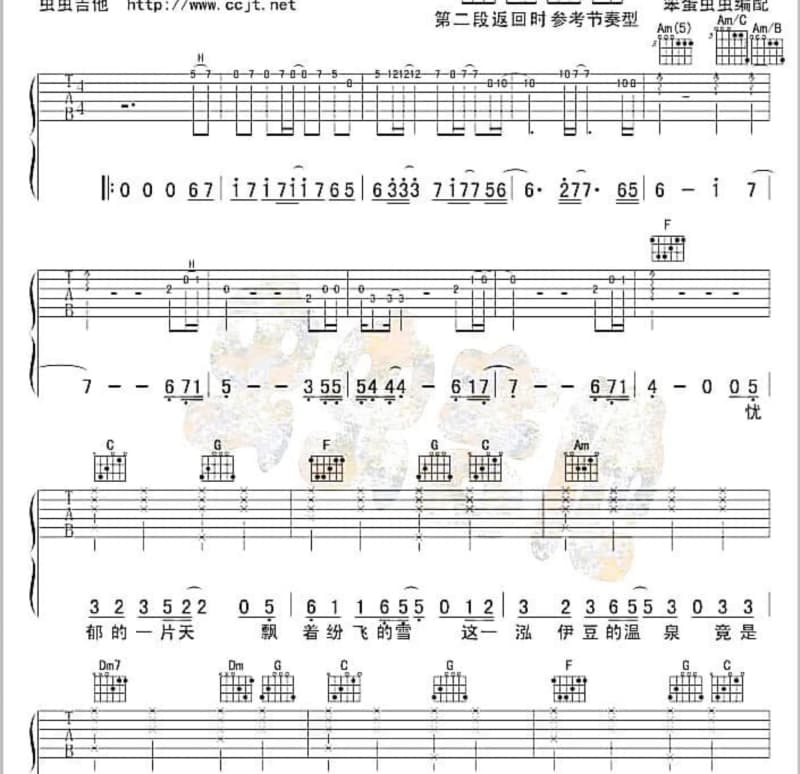 《CAN WE TALK》吉他谱_孟子坤
