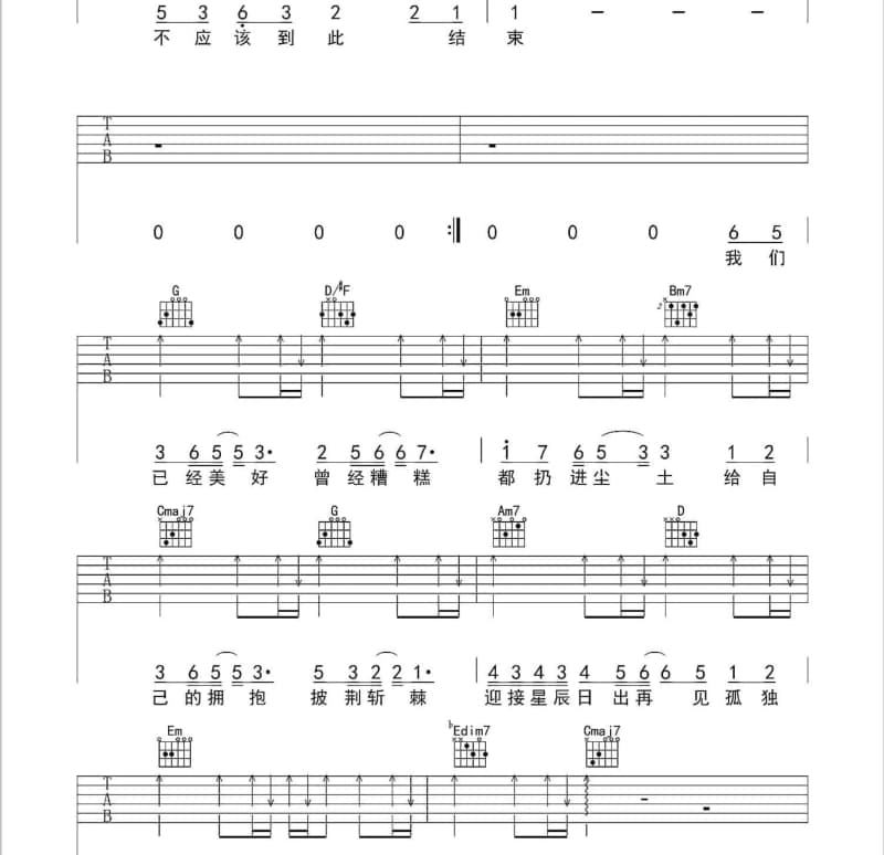 《Toylar Mubarek》吉他谱_那吾克热-NW