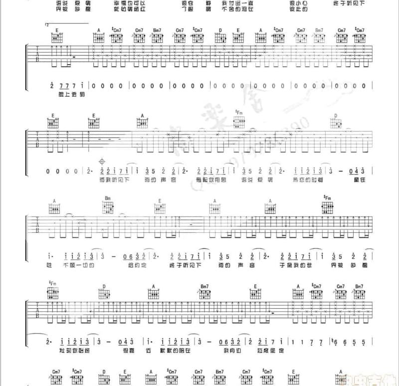 《Last Christmas》吉他谱_闹闹
