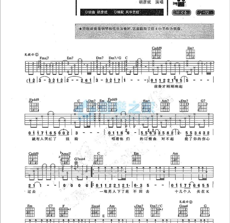 《Go To Hell》吉他谱_潘成