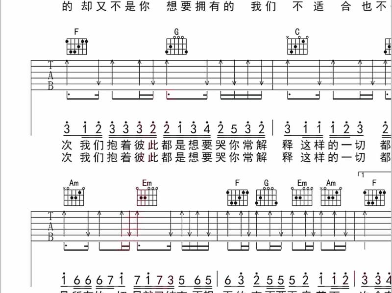 《E时代的宣言》吉他谱_黄阅