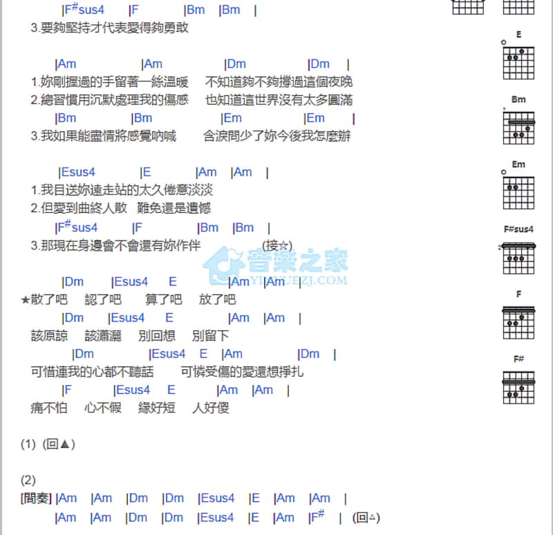 《一个人的圣诞节》吉他谱_七音盒