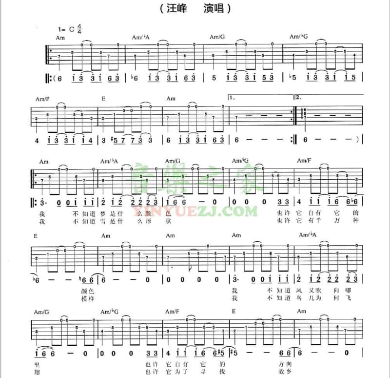 《轻狂》吉他谱_奇然