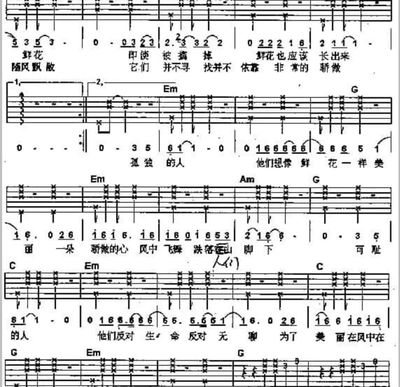 《永遇乐·京口北固亭怀古》吉他谱_奇然