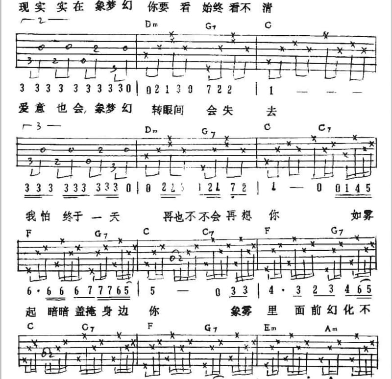 《Happy Birthday To Me》吉他谱_曹格