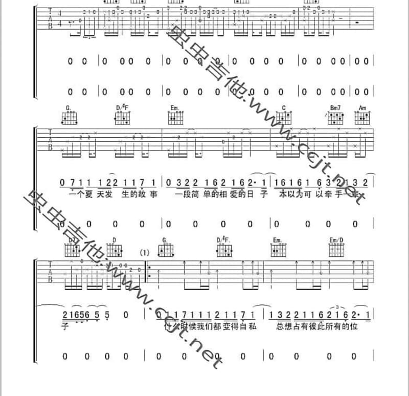 《Hi Hi Hi》吉他谱_乔海清