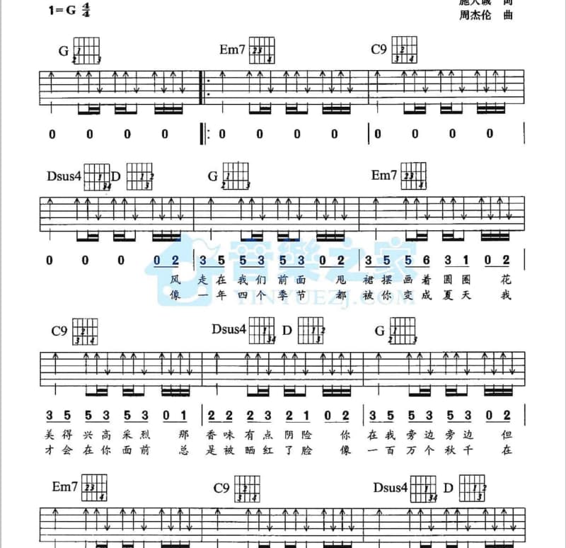 《蒸蒸日上》吉他谱_乔军