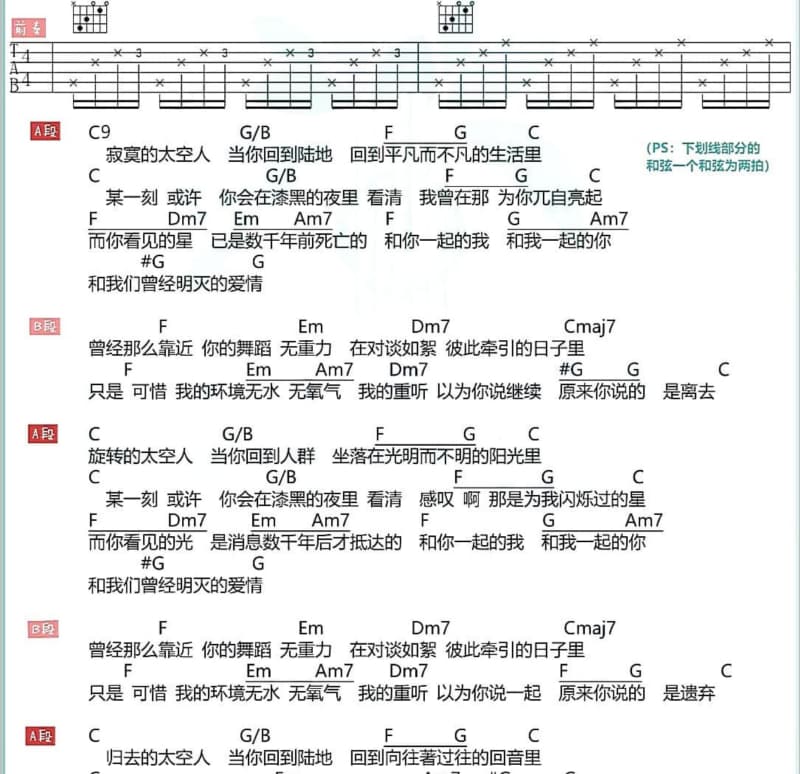 《好嗨呦》吉他谱_秦博