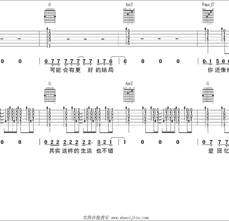《冇钱索货屎》吉他谱_邱清云
