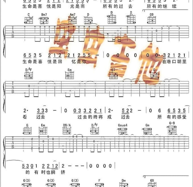 《B级鲨鱼》吉他谱_裘德