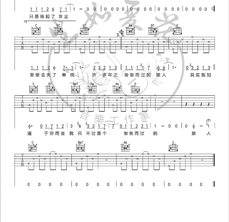 《Strike》吉他谱_沙靖杰