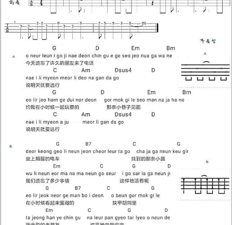 《爱情钥匙》吉他谱_上捷