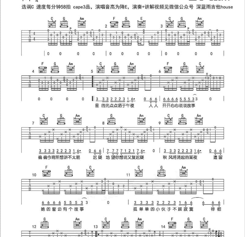 《求佛原唱完整版》吉他谱_誓言