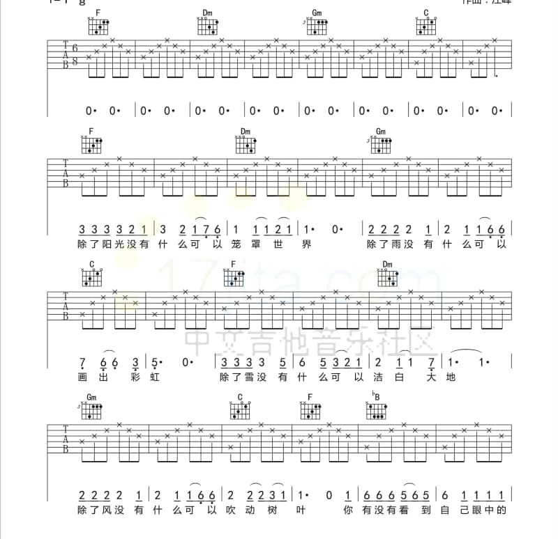 《老公老婆》吉他谱_宋江涛