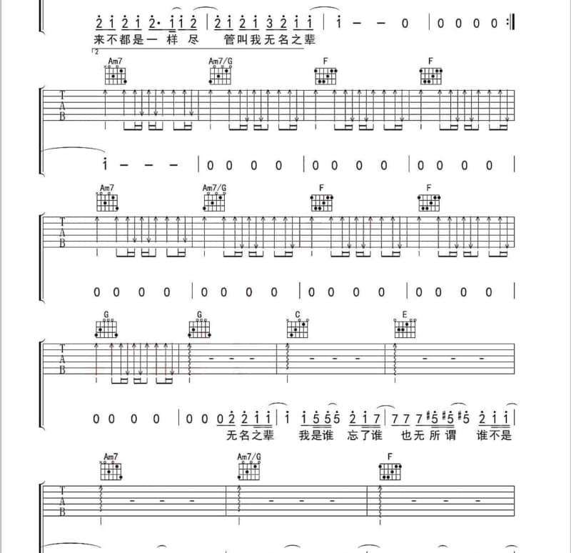 《Hold your hand》吉他谱_孙东山