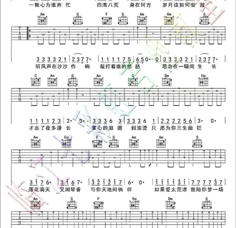 《永远的那一天》吉他谱_常海