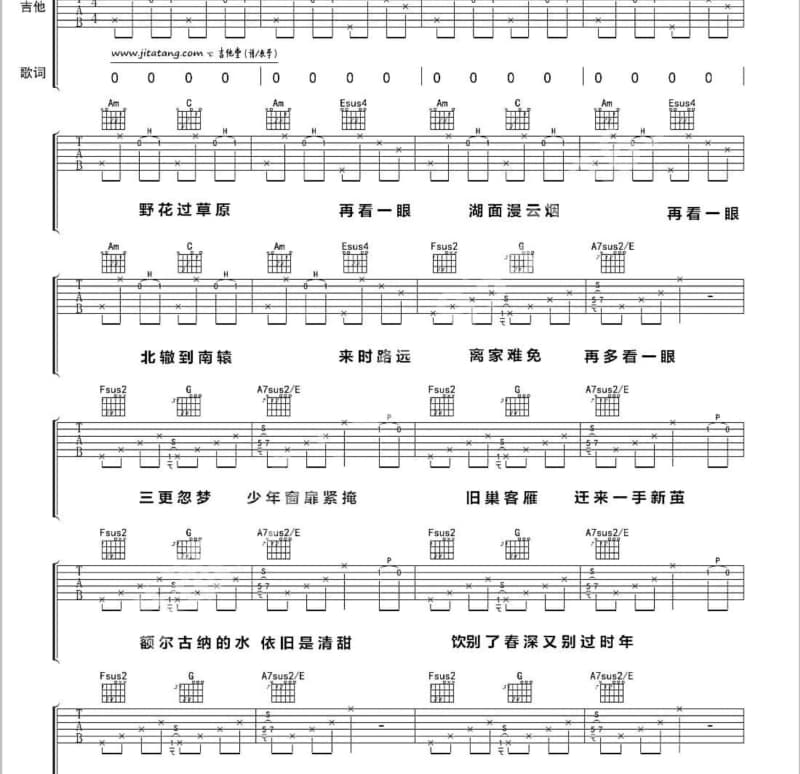 《女人难懂》吉他谱_王成佛