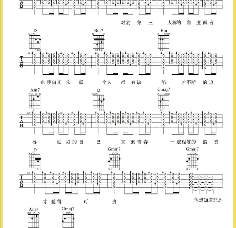 《多想抱住你》吉他谱_王铎