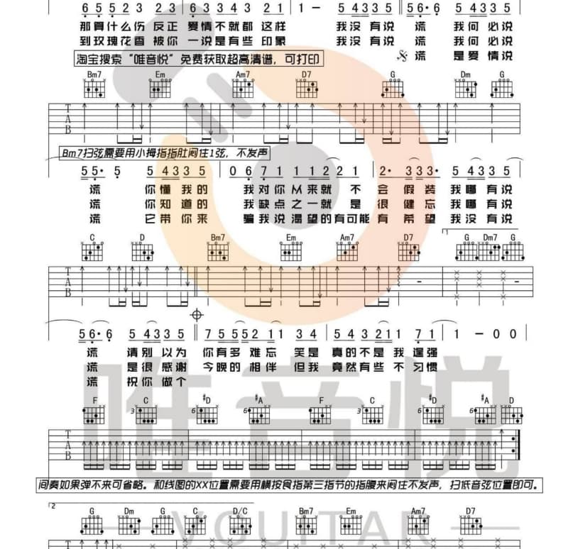 《阿瓦尔古丽》吉他谱_王宏伟
