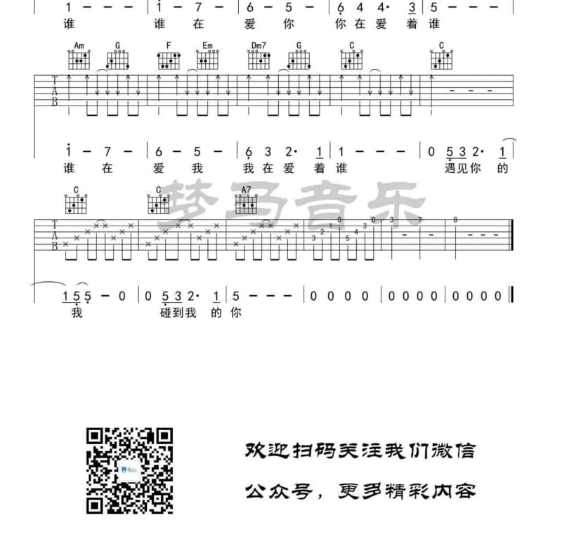 《风吹过八千里》吉他谱_王琪