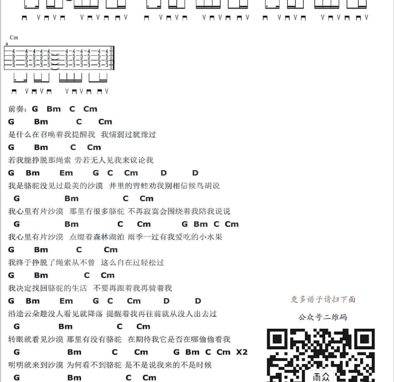 《十一年》吉他谱_王小虎