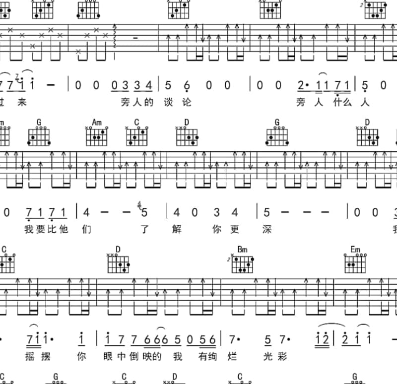 《我希望 全新编曲版》吉他谱_王晓天