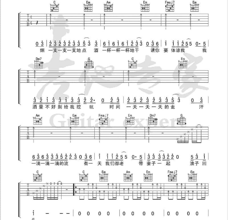 《Gospel Interlude》吉他谱_王以太