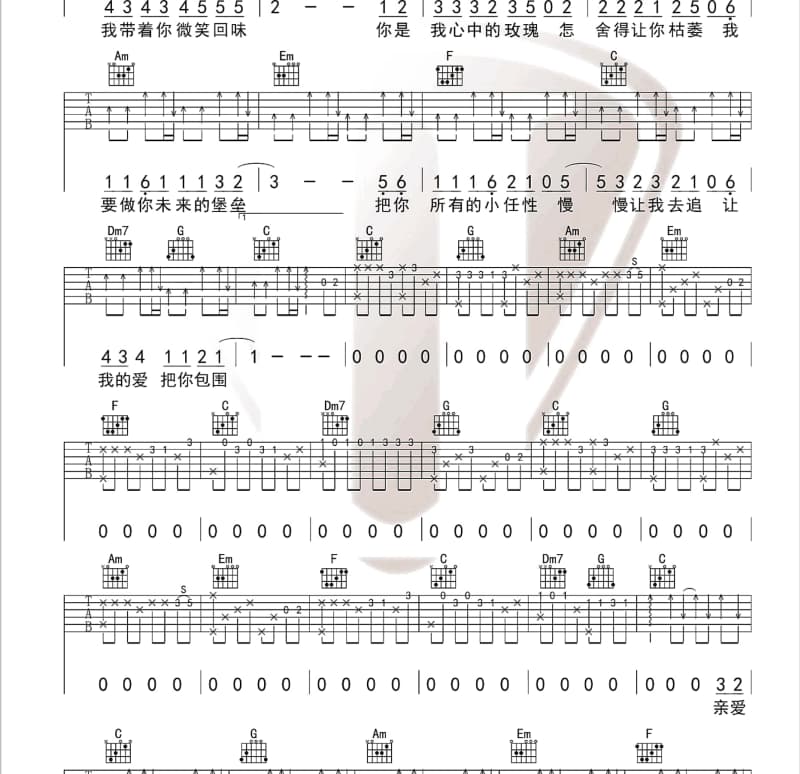 《结不完》吉他谱_王以太