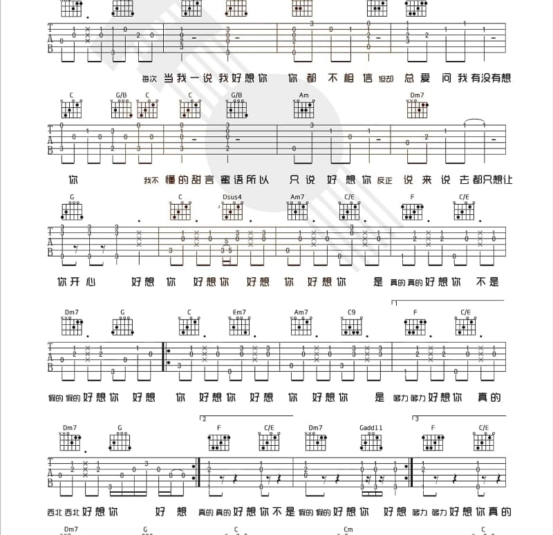 《致逝去的恋情》吉他谱_王羽臣