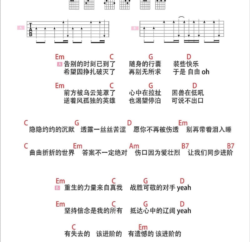 《公主偏头痛》吉他谱_王子明