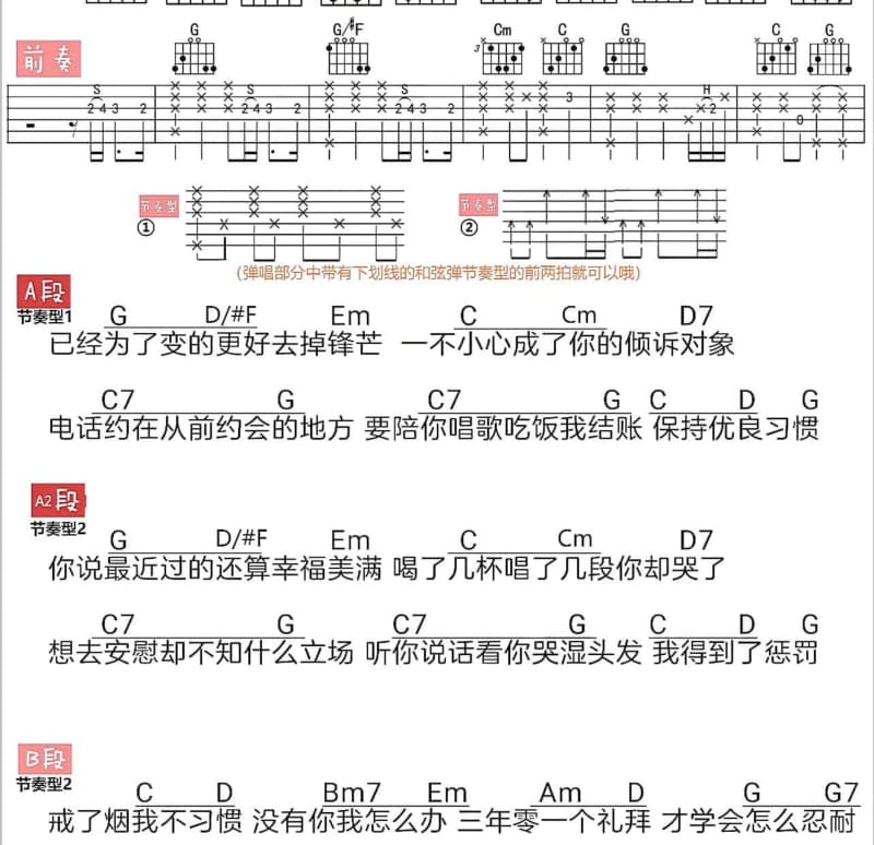 《我要和你比翼飞》吉他谱_温馨燕儿