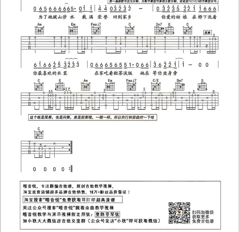 《Let Me Go》吉他谱_陈浩东