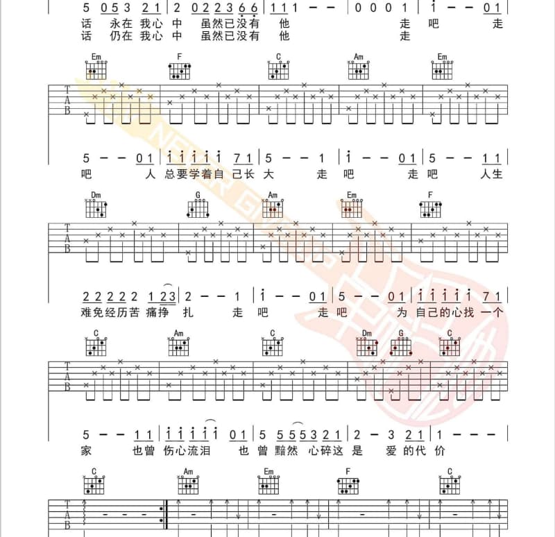 《我知道他爱你》吉他谱_夏天Alex