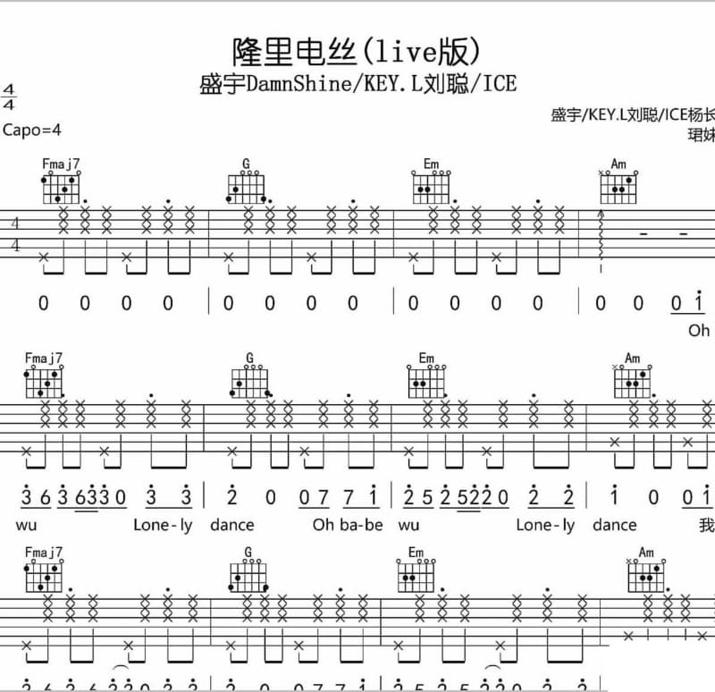 《Don t Know why》吉他谱_小非